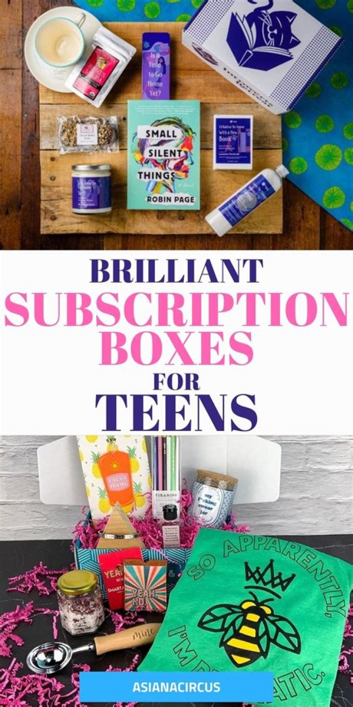A roundup of super cute teen subscription boxes