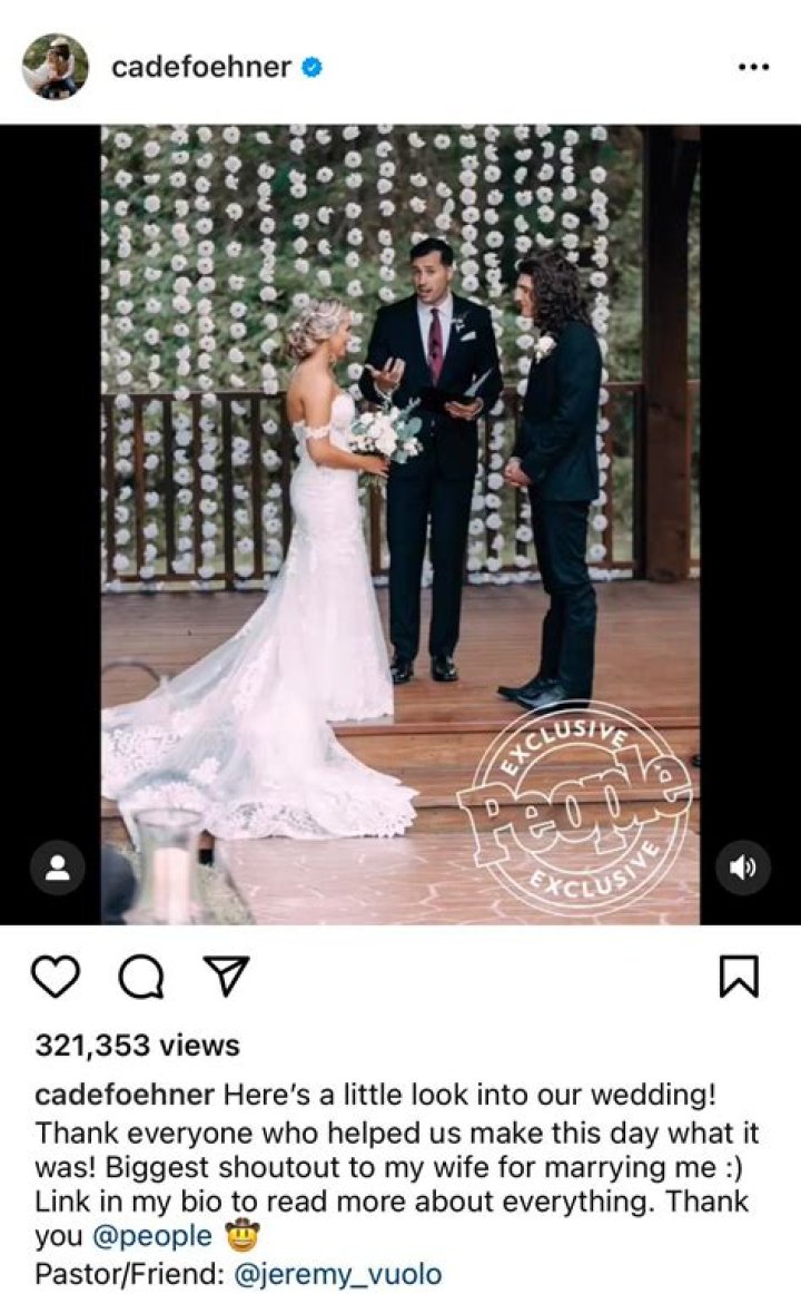 Cade Foehner Wife, Daughter, Age, Height, Wikipedia, Instagram, Net Worth 2022