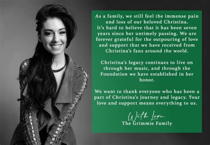 Christina Grimmie passes away at the age of 22