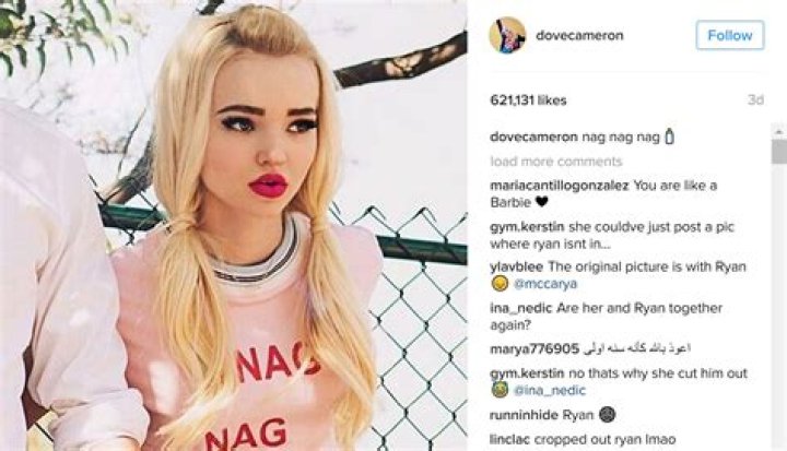 What is Dove Cameron’s Snapchat?