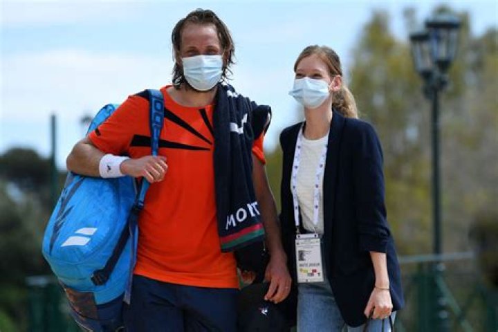 Lucas Pouille Et Sa Femme