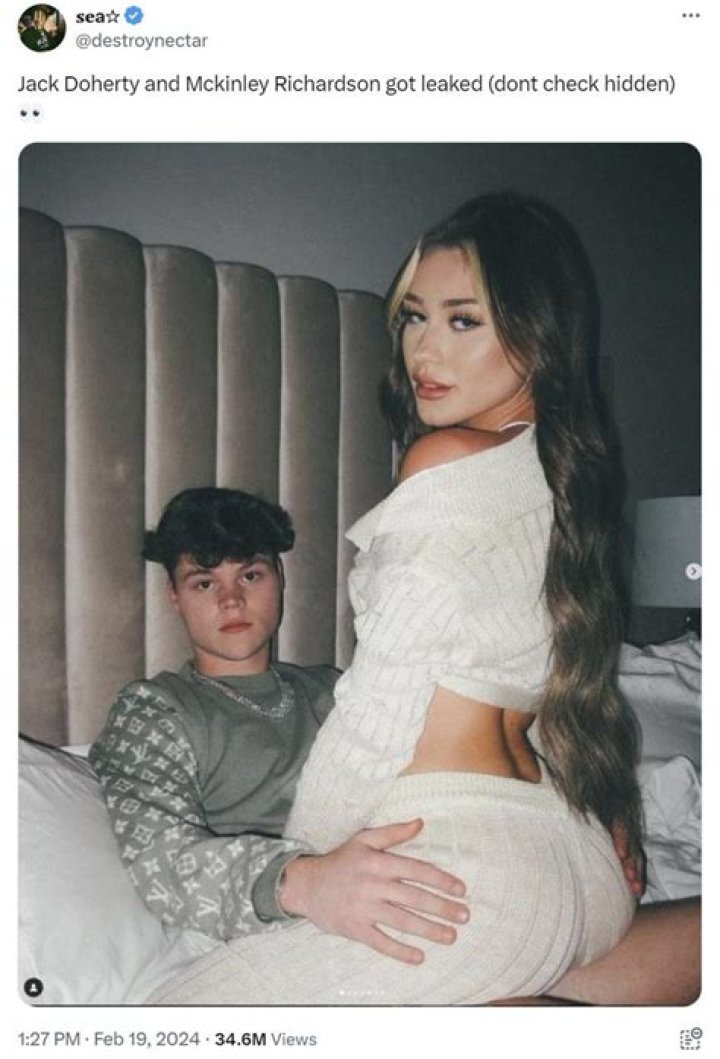 McKinley Richardson Age, Height, Wikipedia, Jack Doherty Girlfriend