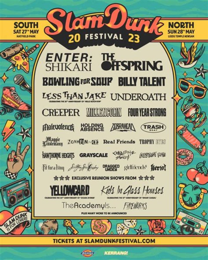 Music Festival Review: Slam Dunk South - 26th May 2019