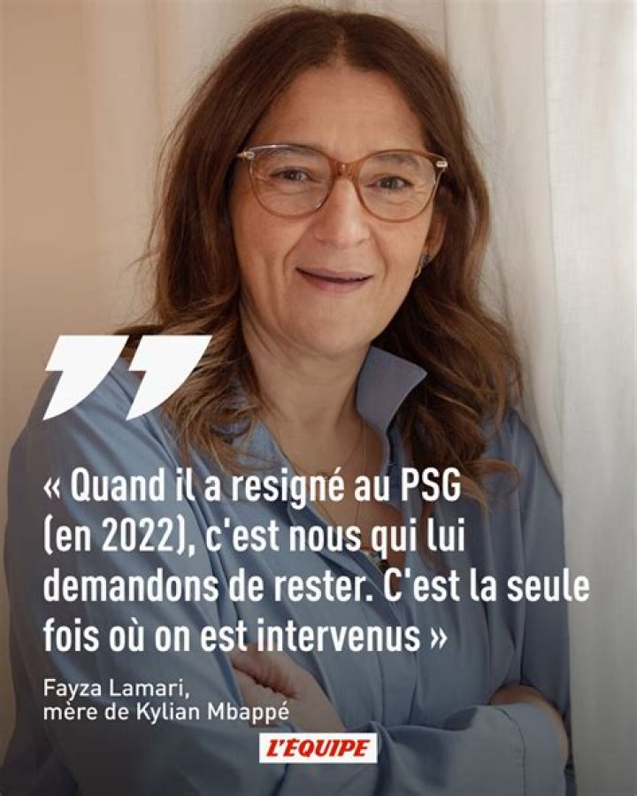 Qui Est La Mère De Kylian Mbappe