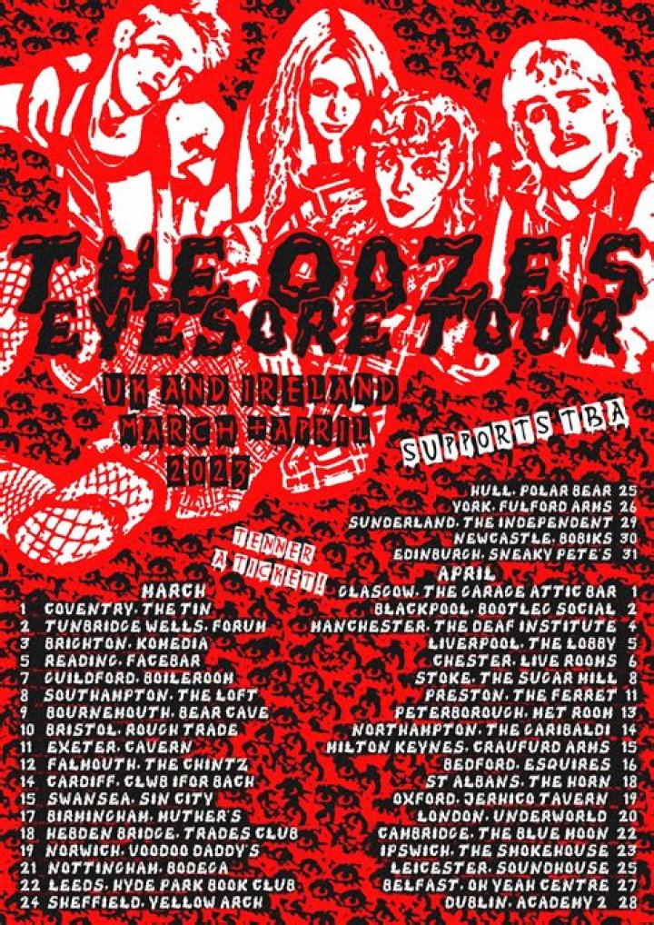 The Oozes Drop Explosive New Single 'DBSAC'