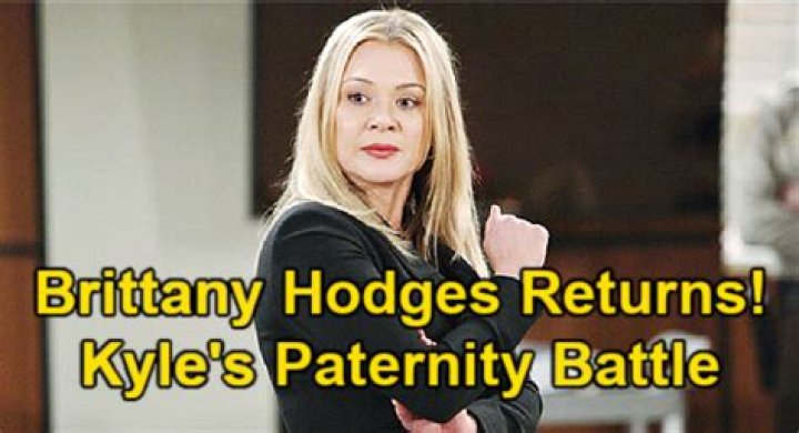 The Young and the Restless Spoilers: Brittany Hodges Returns for Kyle Paternity Court Battle, Case Against Tara Locke