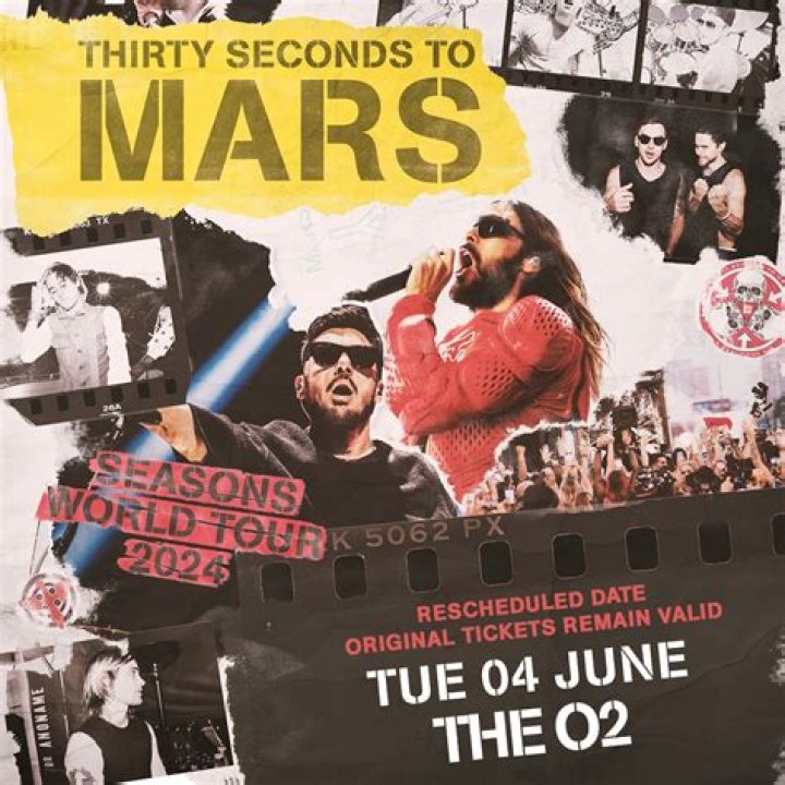 Thirty Seconds to Mars Announce New European Tour